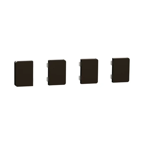 Schneider MTN6194-6052 SpaceLogic KNX System-D Automation Switch 4-Gang Push-Button Cover Mocca Metallic