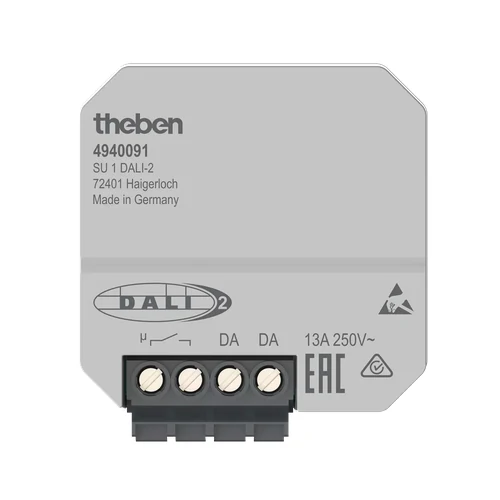 theben SU 1 DALI-2 1-Way Switching Actuator (4940091)