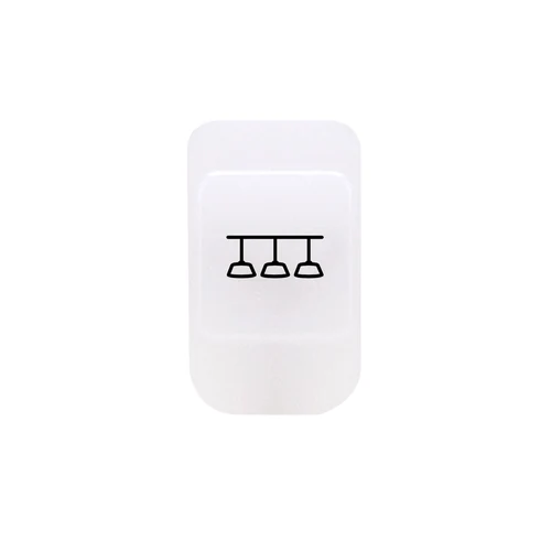 GEWISS GW10526A Gemma KNX Push-Button Cover - Corridor Light Symbol