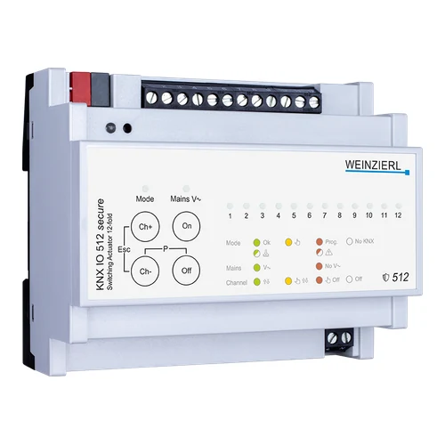 WEINZIERL KNX IO 522 Secure 6-Fold Blind Actuator