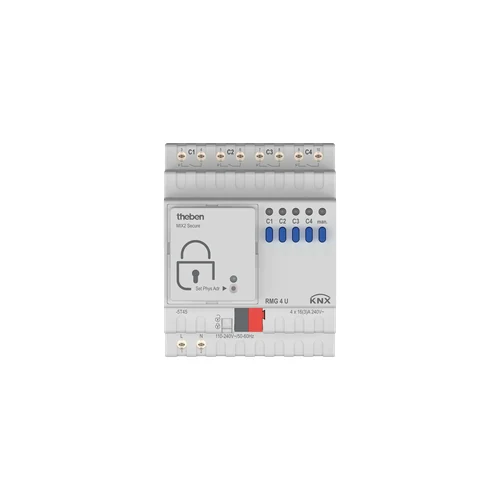 theben RMG 4 U KNX 4-Way Switching Actuator (4930223)