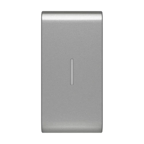 GEWISS GW14555S ChoruSmart 1-Module Replaceable Axial Switch Button Cover - Titanium