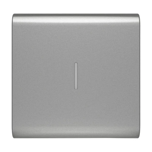 GEWISS ChoruSmart GW14556S Replaceable Button Cover - 2 Modules, Illuminable, Titanium