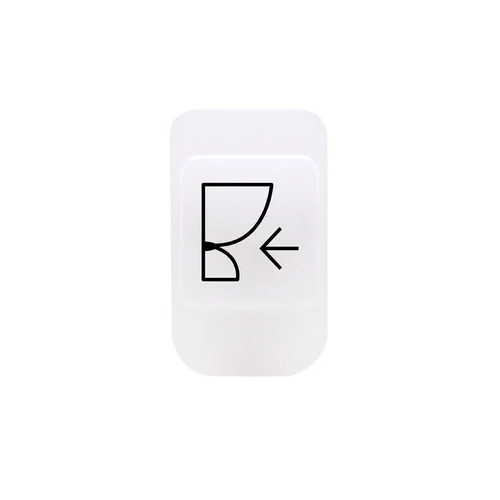 GEWISS GW10521A Gemma KNX Push-Button Cover - Open Blind