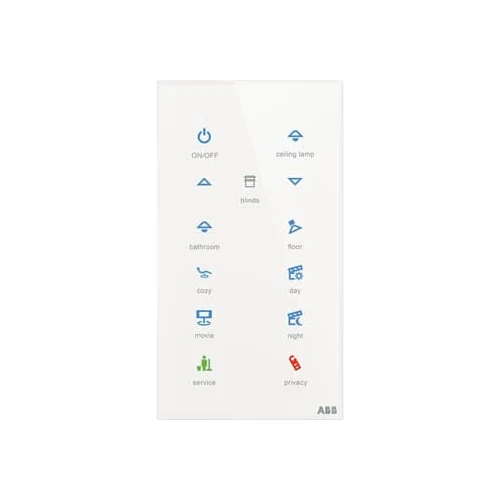 ABB Busch-tacteo® KNX 12-fold Control Element - TB/U12.7.1-CG