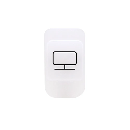 GEWISS GW10533A GEMMA Push-Button Cover KNX-TV