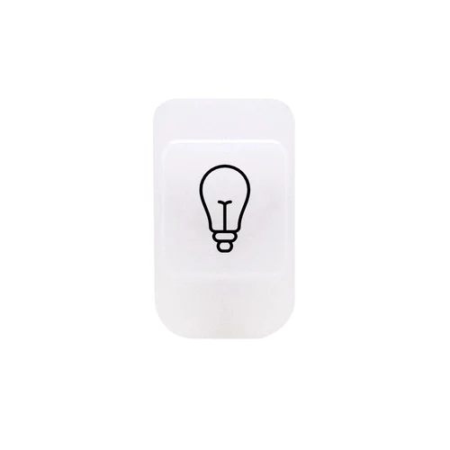 GEWISS GW10502A Gemma Push-Button Cover Light Symbol