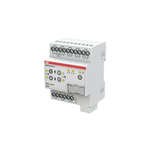 ABB SAH/S8.10.7.1 Switch/Shutter Actuator, 8-fold, 10 A, MDRC