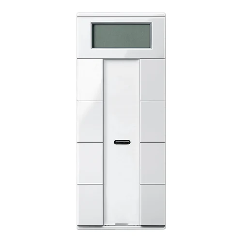 Schneider SpaceLogic KNX Room Temperature Control Unit 4-Gang Plus Polar White (MTN6214-0319)