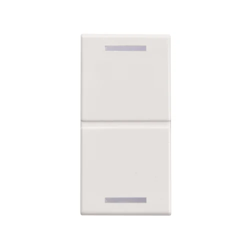 Panasonic KNX 1M Dual LED Automation Switch Cover Cream (WRKT84014BG)