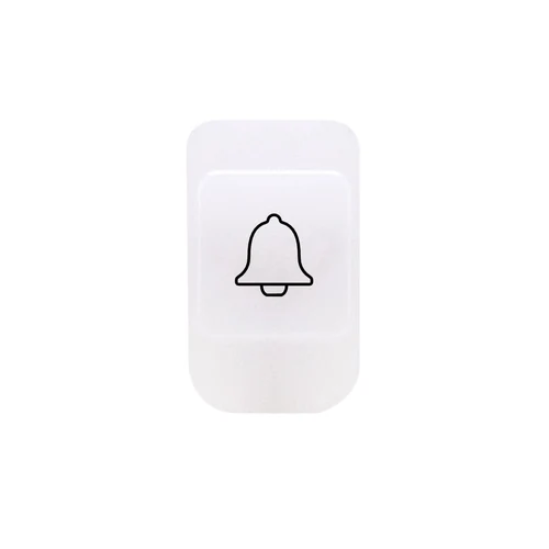 GEWISS GW10505A GEMMA KNX Button Cover with Bell Symbol