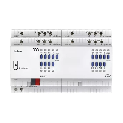theben HM 12 T KNX 12-Way Heating Actuator (4940245)