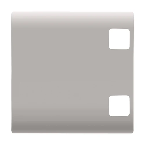 GEWISS ChorusMart GW13554 2-Module Replaceable Button Cover (Beige)