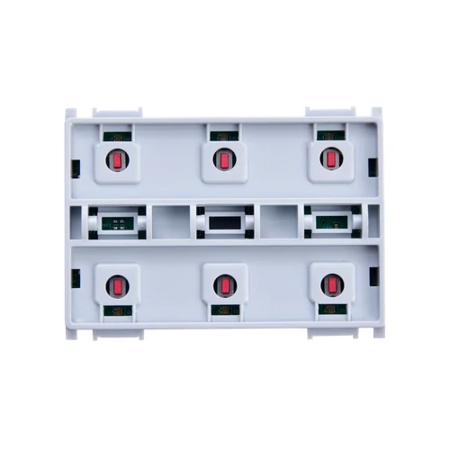 Panasonic KNX Modular Push Button Multi-Color 3 Gang 3M (WRKT63335NC)