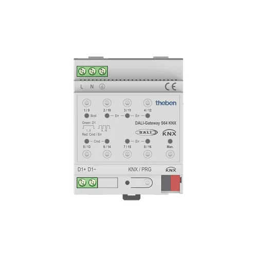 theben DALI-Gateway S64 KNX (4940301)