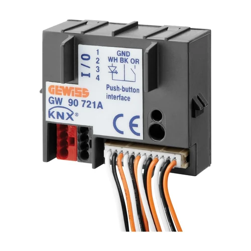 GEWISS GW90721A 4-Channel KNX Interface Module