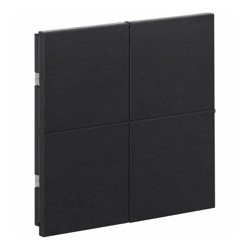 EAE Rosa Metal Touch Switch Anthracite INT-RMS2-0101B0