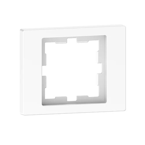 Schneider Merten System Design D-Life Frame 1-Slot for 3-Module Box - Lotus White (MTN6010-6535)