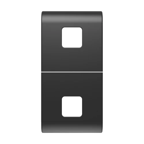 GEWISS GW12553S ChoruSmart 1-Module Satin Black Replaceable Switch Button for Axial Switches