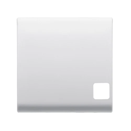 GEWISS GW10552 Double Button Cover with Lens for KNX Push Button - White