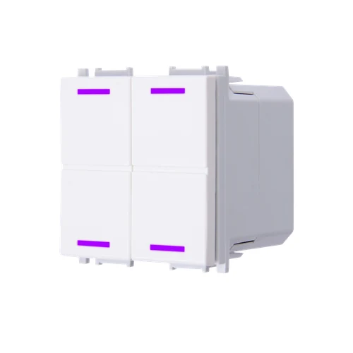 Panasonic KNX Modular Automation Switch Multi-Color 2 Gang 2M (WRKT63225NC)