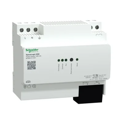 Schneider SpaceLogic KNX 1280mA Power Supply MTN6513-1201