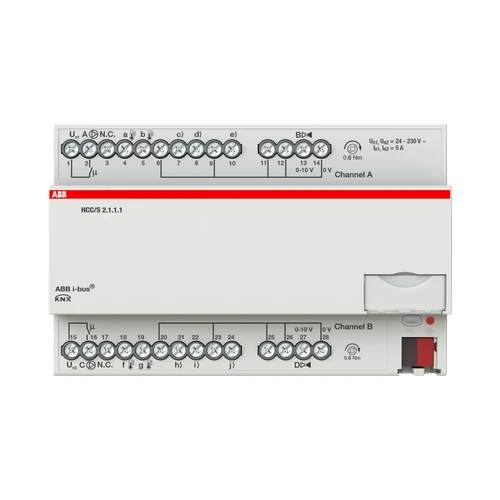ABB HCC/S2.1.1.1 KNX Heating/Cooling Circuit Controller 2-fold (2CDG110218R0011)