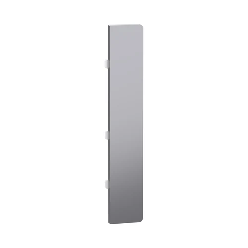 Schneider SpaceLogic KNX System-D 1-Module Button Cover Stainless Steel - MTN6191-6036