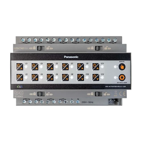 Panasonic KNX Mix Actuator 12 Channels MX112 WRKT4612J5NC