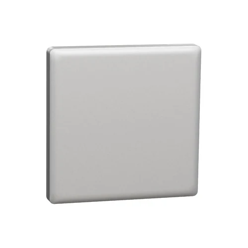 Schneider Unica KNX 2-Key Push Button - Metallic Silver (NP16161_01MS)