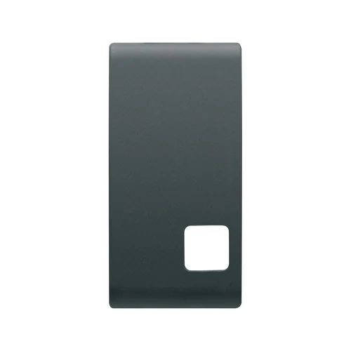 GEWISS ChoruSmart GW12551 Interchangeable Button Cover - 1 Module Black