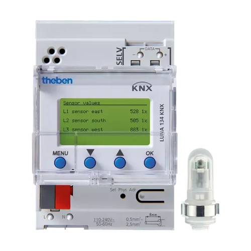 theben LUNA 134 KNX Light Level Controller (1349200)