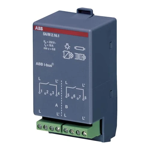 ABB SA/M2.16.1 Switch Actuator Module, 2-fold, 16 A