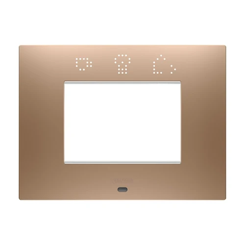 GEWISS GW16003SCS EGO Smart 3-Module Frame - Copper