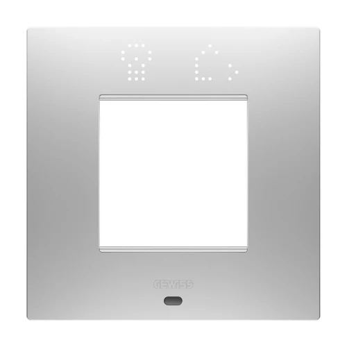 GEWISS GW16022SGR EGO SMART 2-Module Frame - Magnet Grey (ChoruSmart)