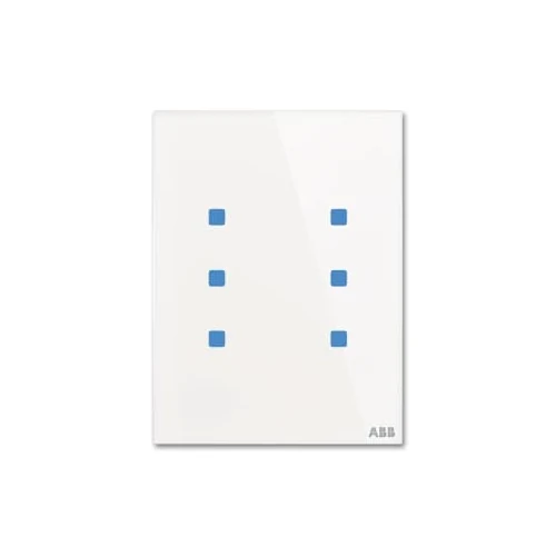 ABB Busch-tacteo® KNX Control Element 6-fold with Temperature Sensor (TB/U6.7.1-CG)
