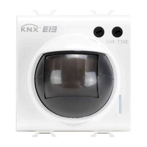 GEWISS ChoruSmart KNX Infrared Motion Sensor with Twilight Sensor - Satin White (GW15786)