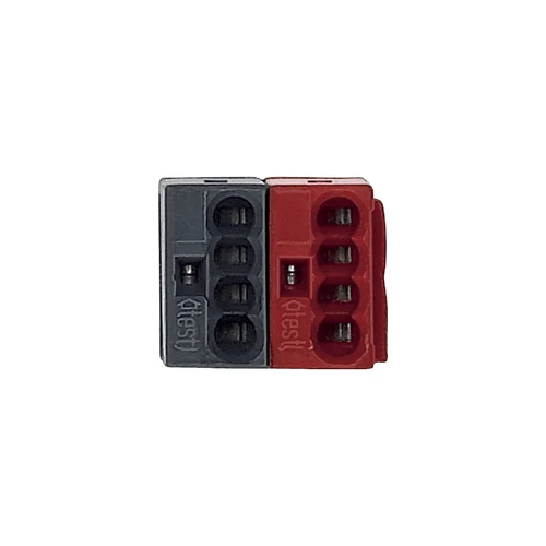 Schneider MTN689701 KNX Bus Connection Terminal - Red/Dark Grey