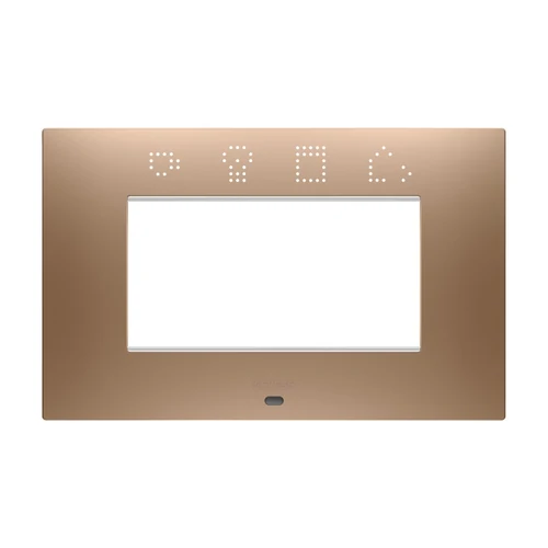 GEWISS GW16004SCS EGO SMART 4-Module Frame - Copper