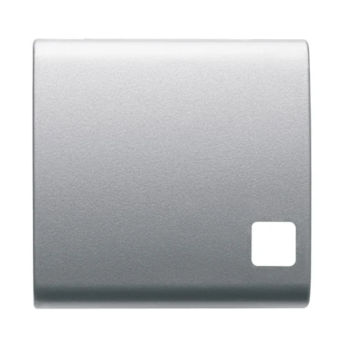 GEWISS ChorusMart 2-Module Replaceable Key Cover - Titanium (GW14552)