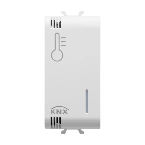 GEWISS GW15799 KNX Temperature Sensor - 1 Module Satin White (ChorusMart)