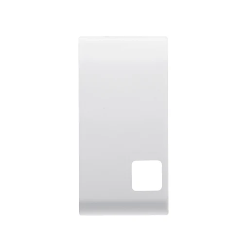 GEWISS GW15551 ChorusMart 1-Module Replaceable Button Cover - Satin White