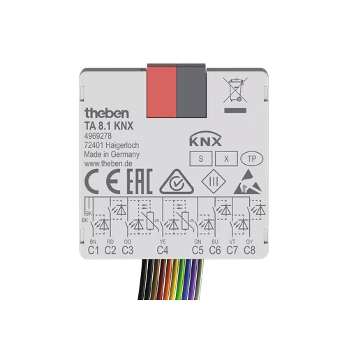 theben TA 8.1 KNX Push-Button Interface (4969278)
