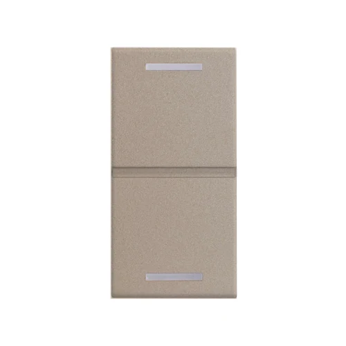 Panasonic KNX 1M Dual LED Automation Switch Cover - Dore (WRKT84014DR)