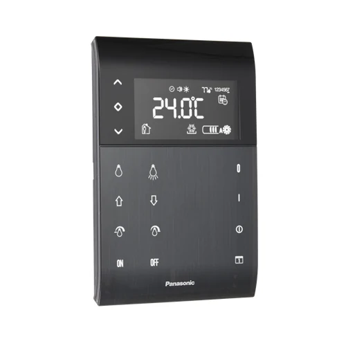 Panasonic MultiS KNX Multi-Functional Switch with LCD Display (Black) - WRKT62145FB
