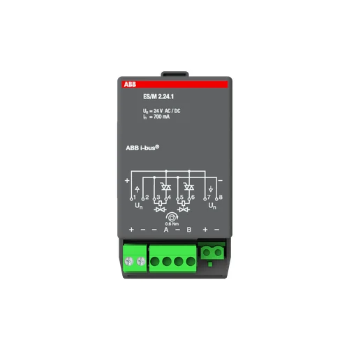 ABB ES/M2.24.1 Electronic Switch Actuator Module, 2-fold, 24 V