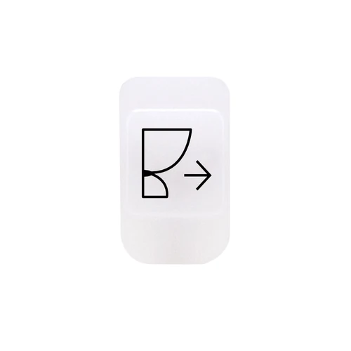 GEWISS GW10522A Gemma KNX Push-Button Cover - Close Blind
