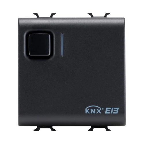 GEWISS GW12796 1-Channel 16A KNX Switch Actuator (2 Modules, Black - ChorusMart)
