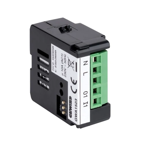 GEWISS GWA1523 1-Channel 230V Zigbee Actuator with Energy Meter