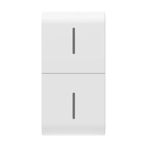 GEWISS GW15819 ChoruSmart 1-Module Replaceable Button Key - Satin White
